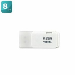 Toshiba Clé USB Toshiba 8GB (100%) - Blanc