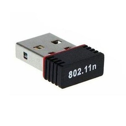 Mini Clé USB 2.0 Dongle WIFI Adapateur 150Mbps - Noir