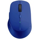 Rapoo Souris Optique Sans Fil Multi Mode 2,4GHz/BT 3.0/BT 4.0 "M300" (bluetooth, Souris D'ordinateur, Design, Avec Boutons Et Molette De Défilement) Bleu