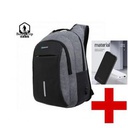 Sac A Dos - Port De Charge USB + POWER BANK DE 20000Mah