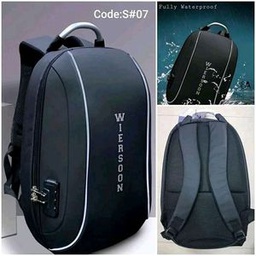 Sac à Dos à Port Usb Antivol - Noir