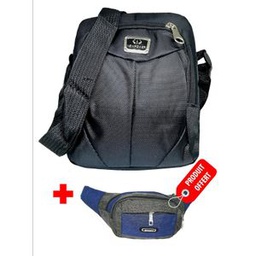 Sac A Bandoulière Pour Homme+ Portefeuille Offert-SAC-9 - Marron