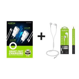 Oraimo Chargeur De Téléphone Smart + Écouteur