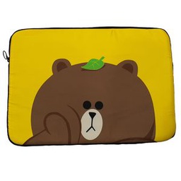 Sac / Housse Pour Ordinateur - 15.6'' / 13.3'' - Ours Fleur