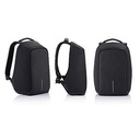 Smart Sac à Dos Intelligent Avec USB Port - Antivol - Résistant à L'eau Compatible Ordinateur Portable - Gris/ Noir