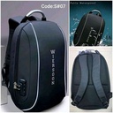 Sac à Dos à Port Usb Antivol - Noir