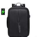 Sac à Dos à Port Usb Antivol - Noir