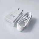 Samsung Chargeur Samsung - Compatible Tous Smartphones- Blanc