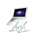 Support Pour Ordinateur Portable Réglable En  D'aluminium Pliable Et Portable-gris