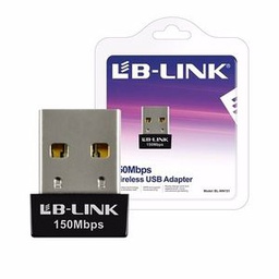 Lb Link LB-LINK LB-WN151 150Mbps Wireless USB Adapter -WiFi With WPS Soft AP Hotspot - Noir