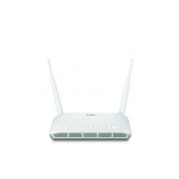 D-Link Modem Router Wireless N300 ADSL2 + 4-Port WIFI + Port USB Pour Adapter 3G (DSL-2750U) - Blanc