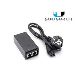 Ubiquiti Alimentation Avec Injecteur PoE 24V / 1A Gigabit - Noir