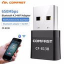 Comfast 813B ADAPTATEUR WIFI-BLUETOOTH - Noir