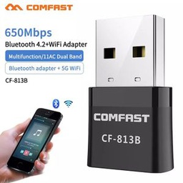Comfast 813B ADAPTATEUR WIFI-BLUETOOTH - Noir