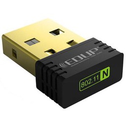 Edup Nano Clé WiFi Adaptateur USB WiFi N 150Mbps EDUP EP-N8553 - Noir