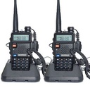 UV-5R Talkie-walkie FM Radio Avec Double Bande - Noir