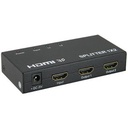 Partageur/amplificateur HDMI 1.4, 4K, 3D Pour 2 Sorties - Splitter Hdmi 2Sorties - Noir