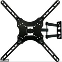 Support Mural Pivotant TV - 14 à 55 Pouces - Noir