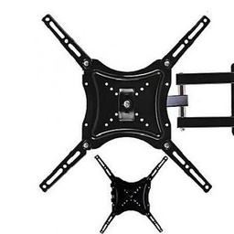 Support Mural Pivotant TV - 14 à 42 Pouces  - Noir