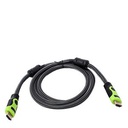 LOT 5 Câble HDMI HDTV 1,5 Mètre - Noir