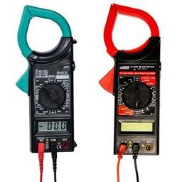 Multimètre Numérique À Pince DT266 - Ca Cc Avec Batterie - Multicolores