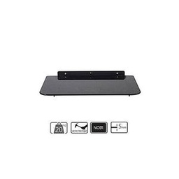 Ilux Support Mural DVD / DECODEUR - Q08-L - Noir