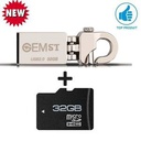 Support Mural - Compatible - Smart TV - 14-42 Pouces - Toute Serie - Noir