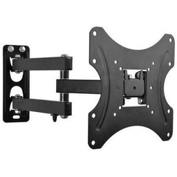 Support Mural - Compatible TV 14 à 42 Pouces - Pivotant - Inclinable - Noir