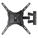 Support - Compatible -Solidité Absolu-  TV- 14 à 55 Pouces - Rétractable - Orientable - Noir