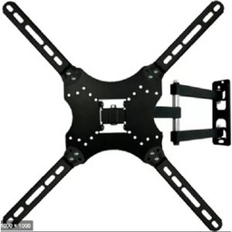 Support Mural Pivotant TV - 14 à 55 Pouces - Noir