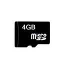 Carte Mémoire Micro SD 4 Gb - Garantie 1 Mois-noir