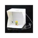 Studio De Photographie Portatif Pliable - Blanc