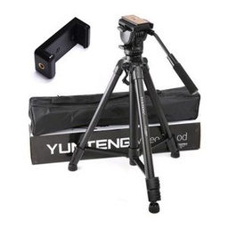 Yunteng Trepied Pro 170cm Pour Camera, Appareil Photo, Smartphone YUNTENG VCT-860 - Noir