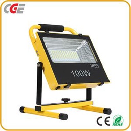 Led Projecteur 100W+panneau Solaire +Télécommande