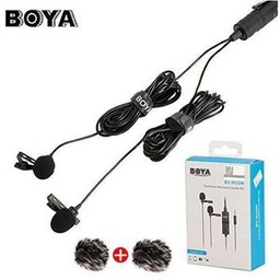 Boya BY-M1DM Microphone Cravate Omnidirectionnel à Clipser Pour IPhone Canon Nikon DSLR 6 M