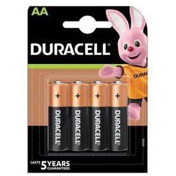 Duracell Piles Duracell Plus Power AA 4S - Plaquette De 4