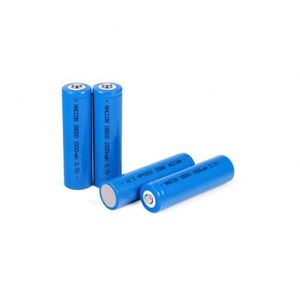 14500 800mAh 3,7V de batterie rechargeable Li-ion