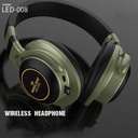 Casque Bluetooth Sans Fil, Casque De Carte, Lumière De Respiration De Musique De Sport