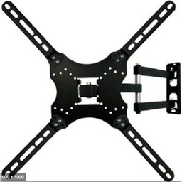 Support Mural - Compatible - Smart TV - 26-63 Pouces - Toute Serie - Noir