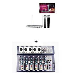 Shure SHURE Micro Baladeur A Haute Portée Shure Avec Table De Mixage Professional - Multicolore