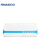 Nasco Enceinte Bluetooth HIFI_B02 - 3W - SD Card - USB - 4000mAh - Blanc/Bleu