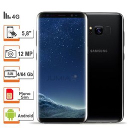 Samsung Galaxy S8 - 5.8" - 12Mpx - 64Go - 4Go - Noir