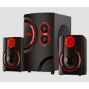 Jiepak Système  3,1 JP-C1 Avec Bluetooth - Noir