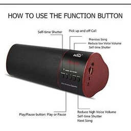 WS Enceinte Bluetooth Pro WS-2519BT - Radio FM DE HAUTE QUALITE