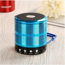 WS 887 Portable Bluetooth Mini Speaker HT - Bleue 