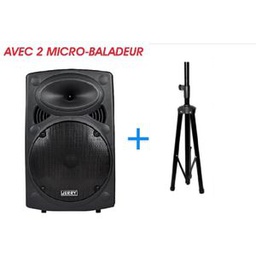 Enceinte Bluetooth Haut- Parleur Avec 2 Micro-baladeur