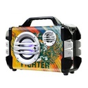 Leadder Enceinte Bluetooth - Baladeur Avec Micro - SP-W01 - Jaune/vert