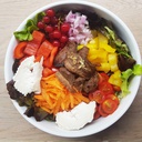 Salade bourgeoise au Magret de canard