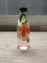 Eau détox pastèque, concombre, menthe