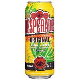Canette Bière Aromatisée Tequila DESPERADOS - 50cl